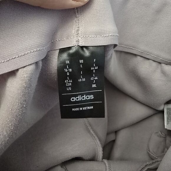 Adidas Jogger Pants Large ZNE Woven Pants Joggers Purple High Waist Trackpants - Picture 7 of 13